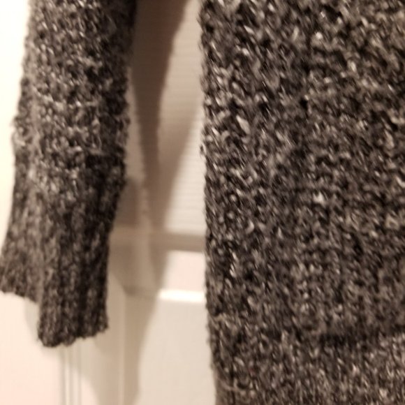 American Eagle - Marled Grey Knit Cardigan - Picture 4 of 5
